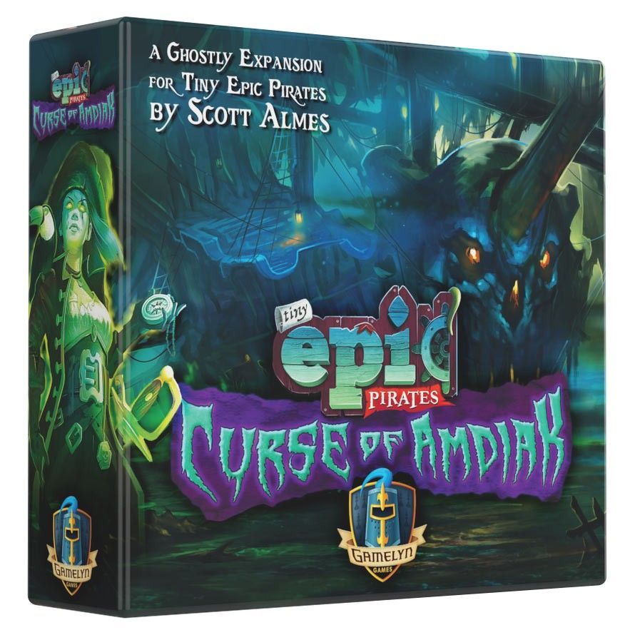Tiny Epic Pirates Curse of Amdiak Board Games Gamelyn Games