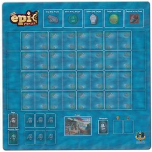 Tiny Epic Pirates Playmat Supplies Gamelyn Games