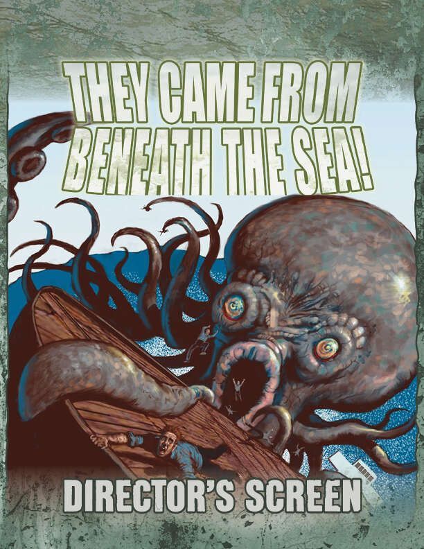 They Came from Beneath the Sea! RPG Director's Screen Role Playing Games Other   