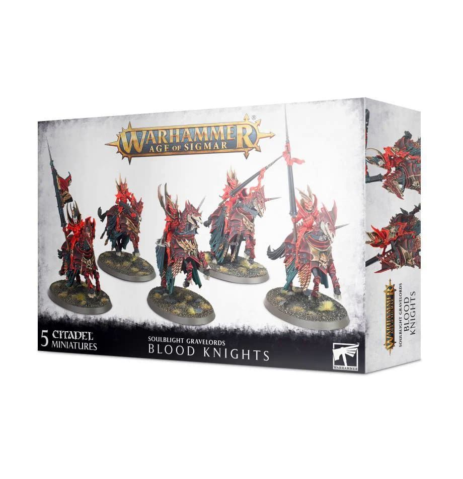 Age of Sigmar Soulblight Gravelords Blood Knights Miniatures Games Workshop   