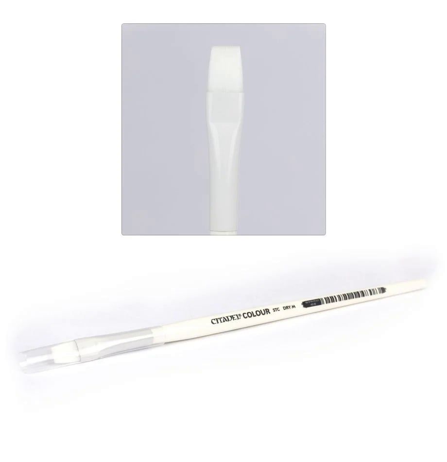 Citadel Medium Synthetic Dry Brush Tools Games Workshop