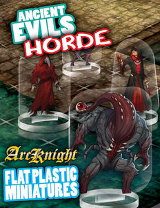 Flat Plastic Miniatures: Ancient Evils Horde  Common Ground Games   