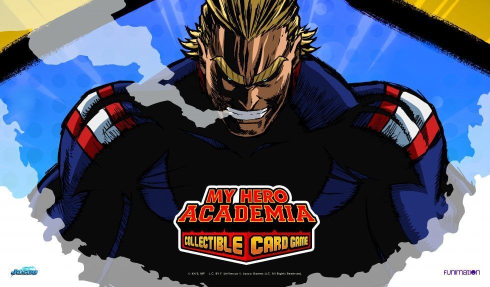 Playmat My Hero Academia All Might Trading Card Games Asmodee