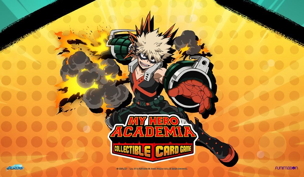 Playmat My Hero Academia Katsuki Bakugo Trading Card Games Asmodee