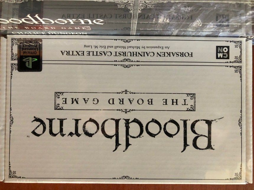Bloodborne The Board Game Forsaken Cainhurst Castle Extra Board Games Asmodee