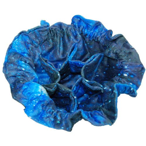 Velvet Dice Bag with Pockets - Galaxy Supplies FanRoll by Metallic Dice Games