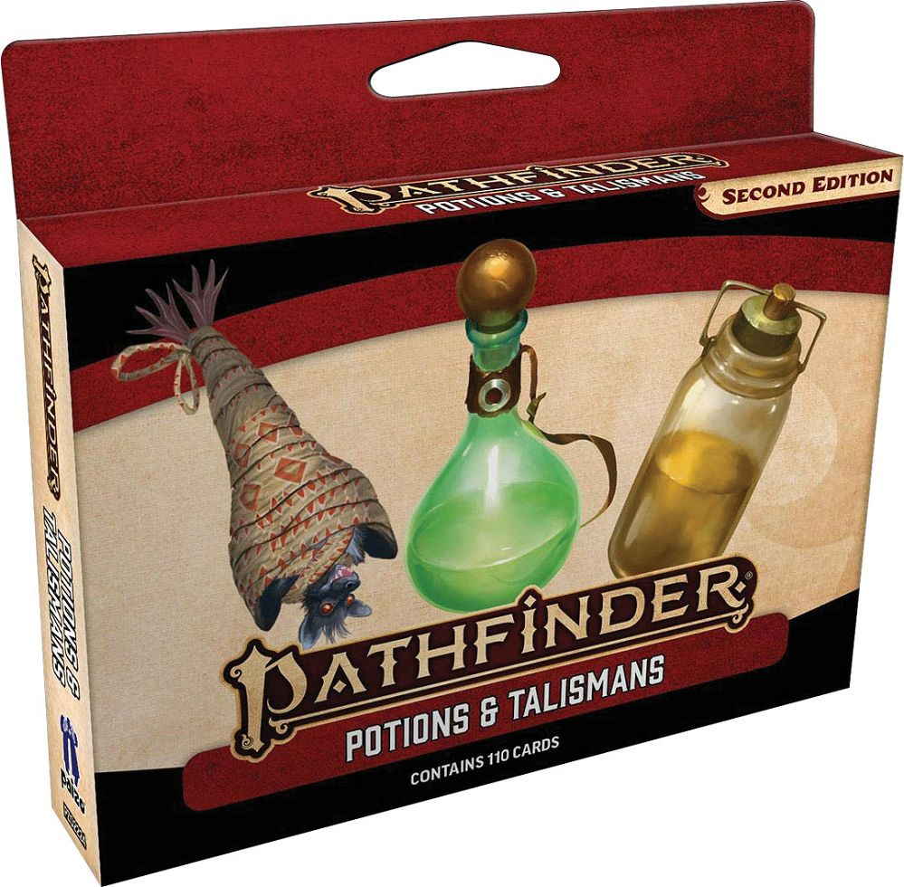 Pathfinder 2e RPG Potions & Talismans Deck Supplies Paizo
