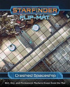 Starfinder Flip Mat Crashed Starship  Paizo   