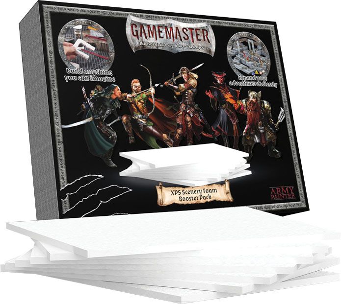 GameMaster XPS Scenery Foam Booster Pack Supplies Army Painter