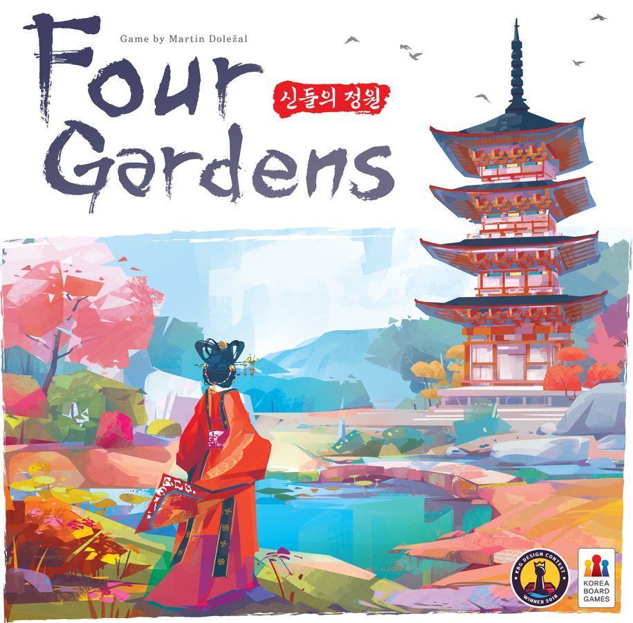 Four Gardens Board Games Arcane Wonders