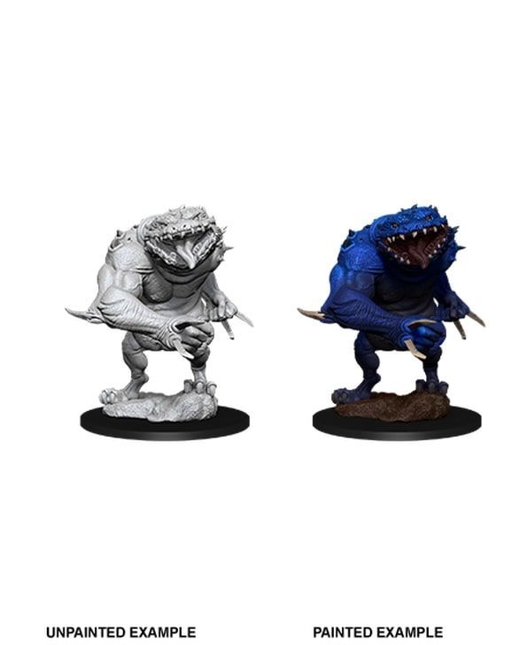 Nolzur’s Marvelous Unpainted Miniatures Blue Slaad (90212) Miniatures WizKids   