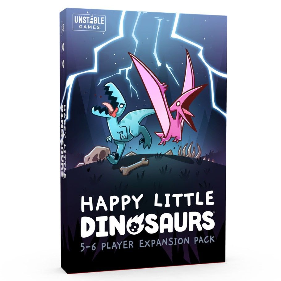 Happy Little Dinosaurs: 5-6 Player Expansion Card Games TeeTurtle   