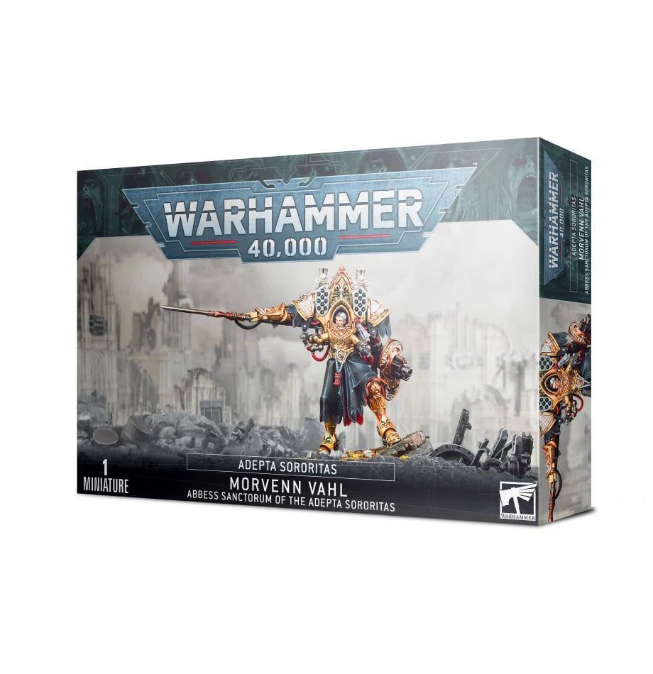 Warhammer 40K Adepta Sororitas: Morvenn Vahl, Abbess Sanctorum of the Adepta Sororitas Miniatures Games Workshop   