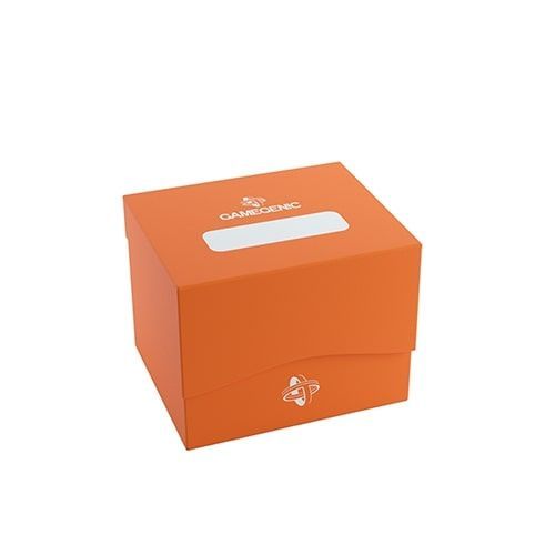 Gamegenic 100+ Sideholder XL Deck Box Orange Supplies Gamegenic   