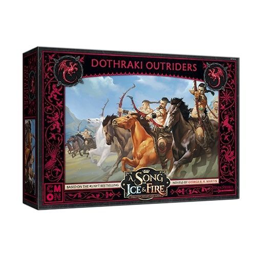 A Song of Ice and Fire Miniatures Game Tagaryen Dothraki Outriders  Asmodee   