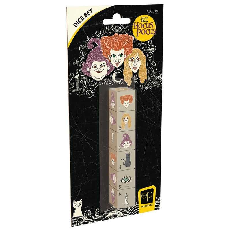 D6 Set: Hocus Pocus 6ct Dice USAopoly