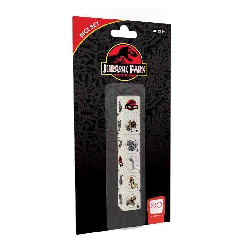 D6 Set: Jurassic Park 6ct Dice USAopoly