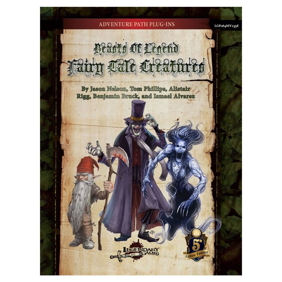 Beasts of Legend Fairy Tale Creatures (D&D 5e Compatible) Role Playing Games Legendary Games   