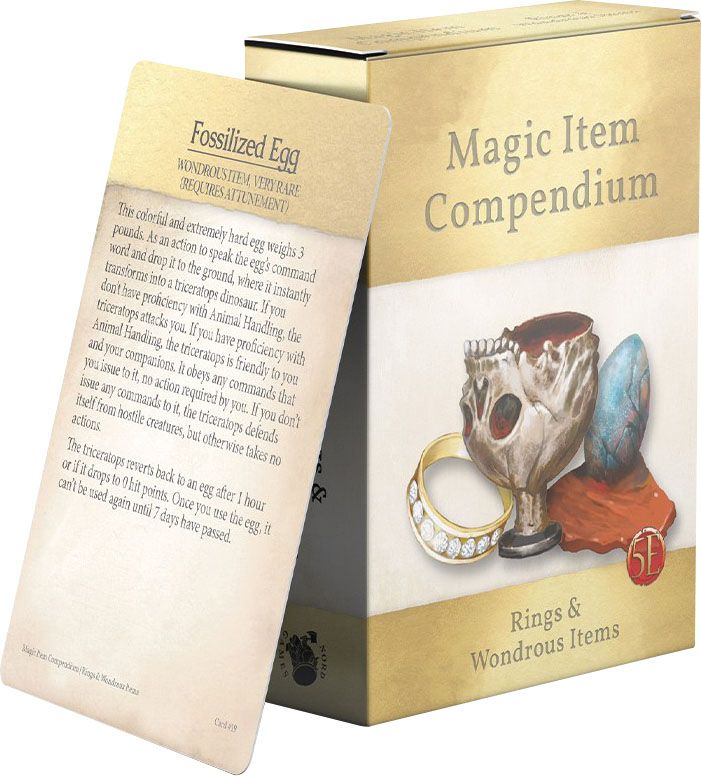 The Ultimate Guide to Alchemy, Crafting, and Enchanting: Magic Item Compendium Deck - Rings Supplies Other