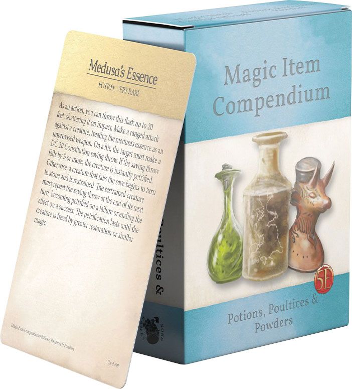The Ultimate Guide to Alchemy, Crafting, and Enchanting: Magic Item Compendium Deck - Potions Supplies Other