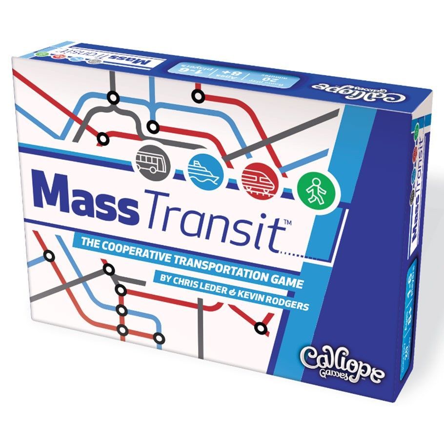 Mass Transit Board Games Calliope Games   