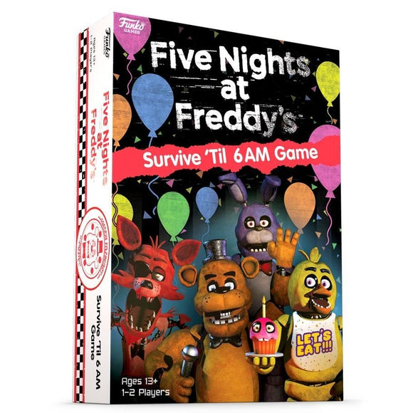 Five Nights at Freddy's Survive 'Til 6AM Game Board Games Funko