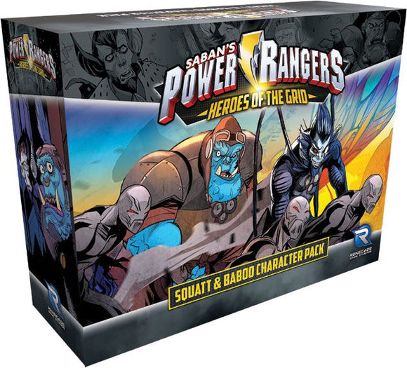 Power Rangers Heroes of the Grid Squatt & Baboo Character Pack  Renegade Game Studios   