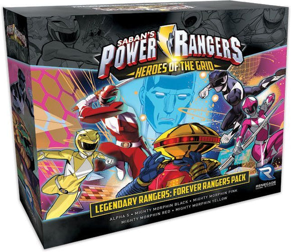Power Rangers Heroes of the Grid Legendary Rangers Forever Rangers Pack  Renegade Game Studios   