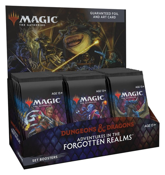 MTG: Adventures in the Forgotten Realms Set Booster Box  Common Ground Games   