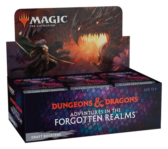 MTG: Adventures in the Forgotten Realms Draft Booster Box  Common Ground Games   