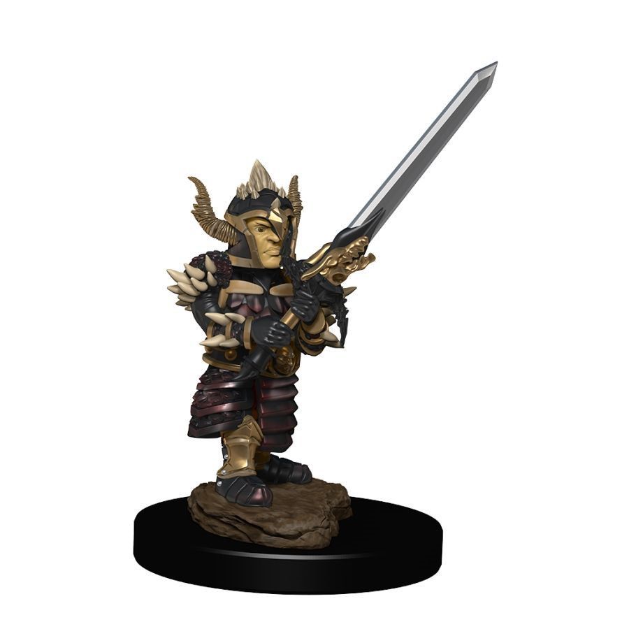 D&D Painted Premium Male Halfling Fighter (93047) Miniatures WizKids