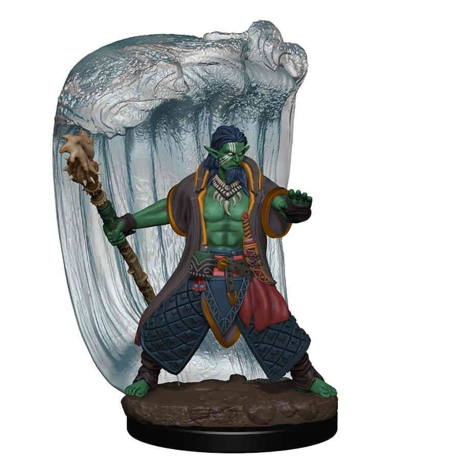 D&D Premium Painted Male Water Genasi Druid (93051) Miniatures WizKids
