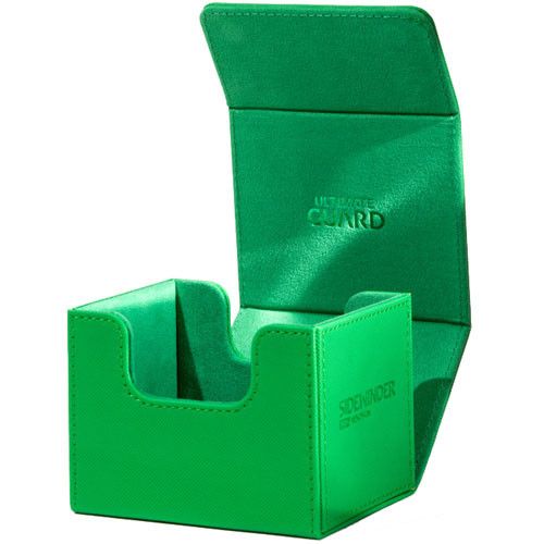 Ultimate Guard Sidewinder 100+ Deck Box Mono-Green (11214) Supplies Ultimate Guard   