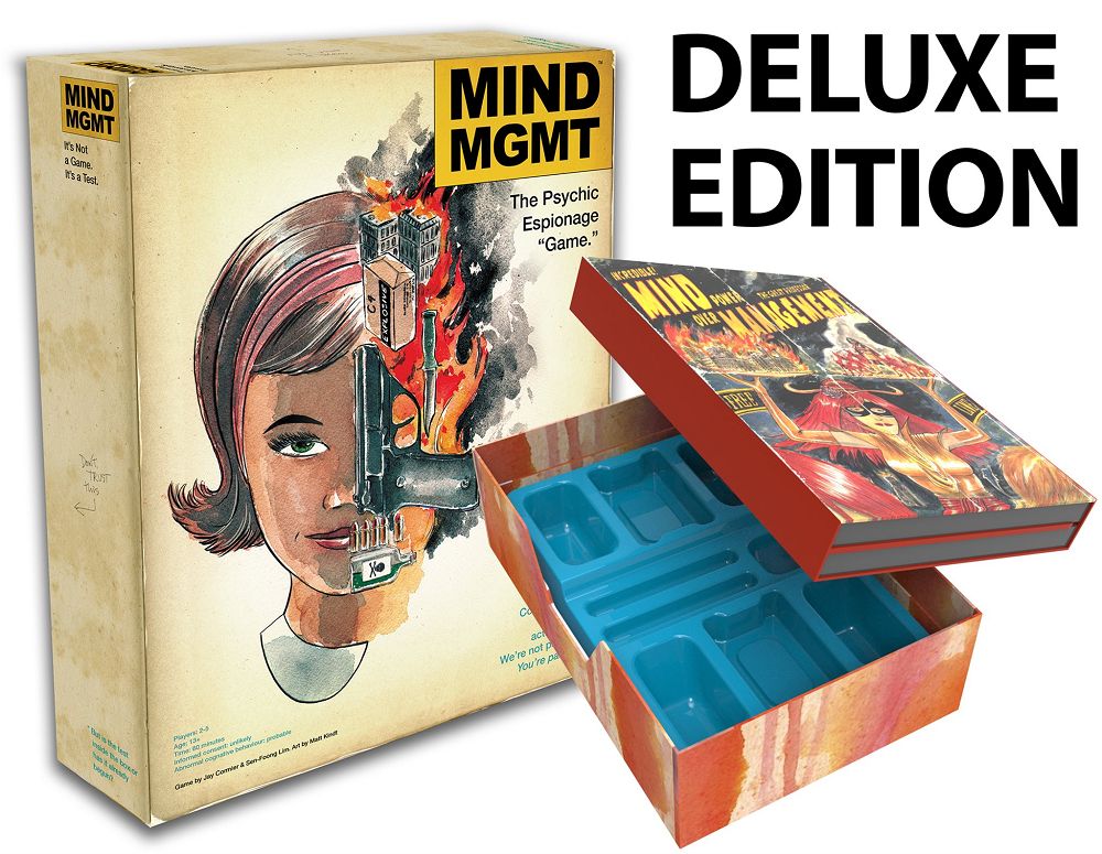 MIND MGMT Deluxe Edition Board Games Off The Page Games