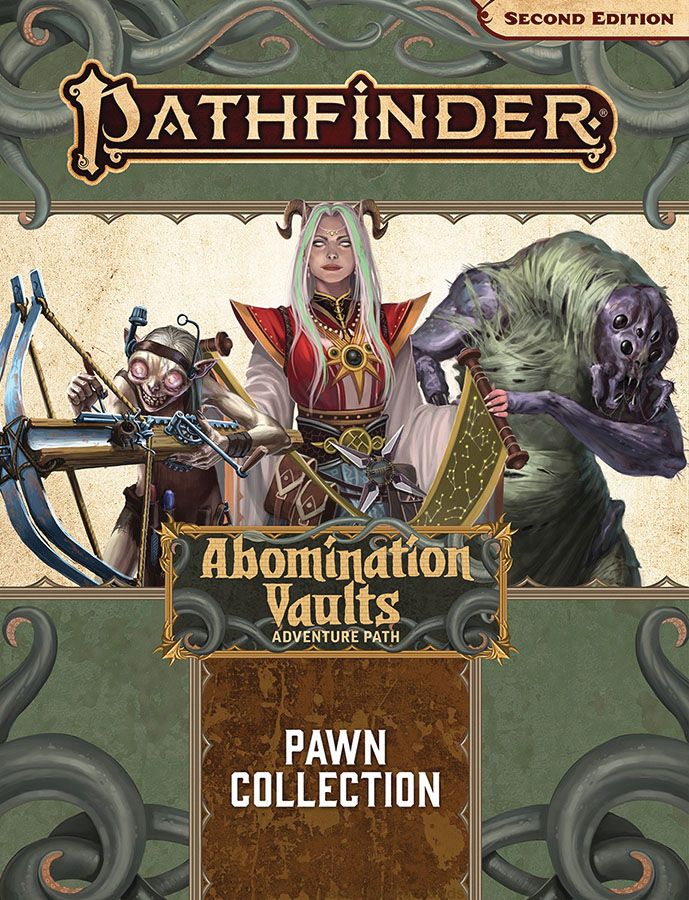 Pathfinder 2e RPG Abomination Vault Pawn Collection Miniatures Paizo