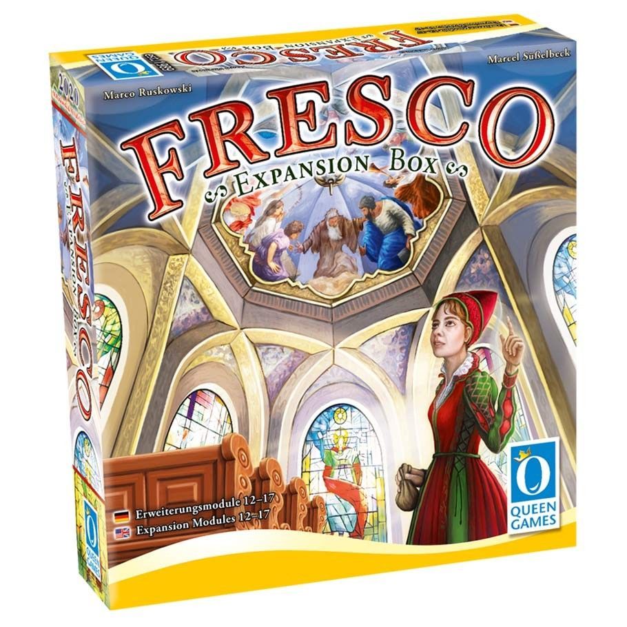 Fresco Expansion Box ( Modules 12-17 ) Board Games Queen Games