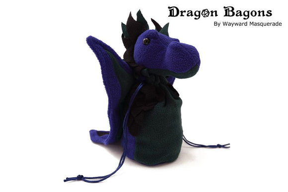 Dragon Bagon Dice Bag Purple-Green  Common Ground Games   