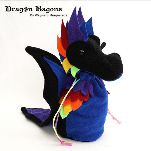 Dragon Bagon Dice Bag Rainbow  Common Ground Games   