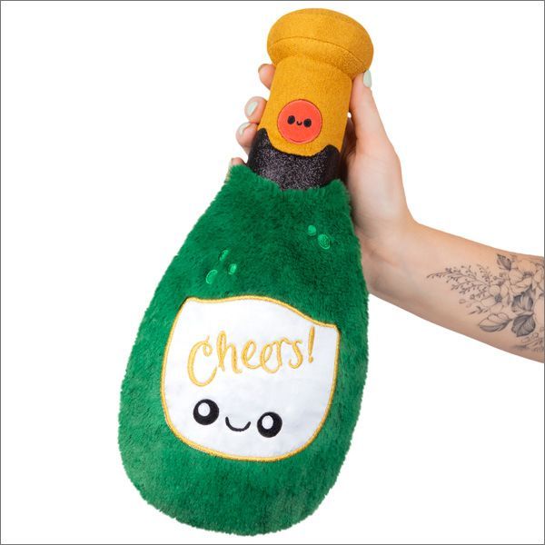 Squishables Mini Champagne Bottle Toys Squishable   
