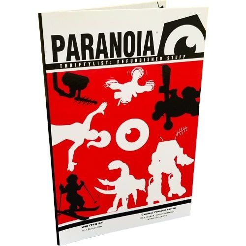 Paranoia RPG Thriftylist Refurbished Stuff  Mongoose Publishing   
