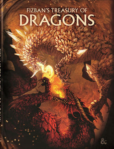 D&D 5e Fizban's Treasury of Dragons Limited Hobby Store Cover  Wizards of the Coast   
