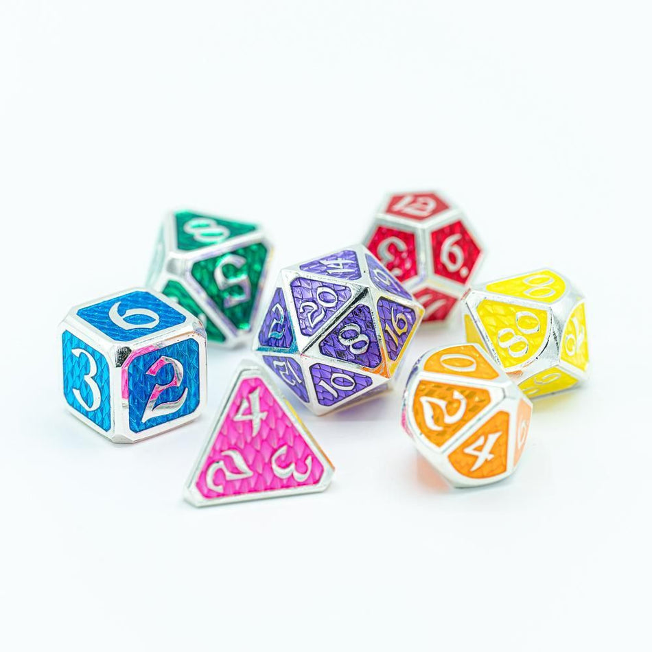 7ct Drakona Rainbow Pride 2021 Dice Die Hard Dice