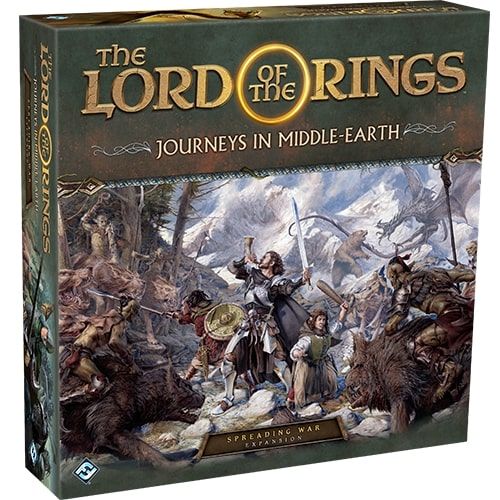 Lord of the Rings: Journeys in Middle-Earth: Spreading War Board Games Asmodee   