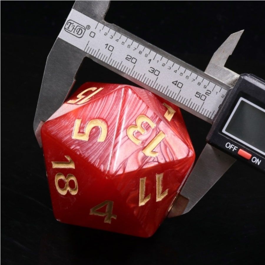 Titan D20 Red Pearl  Foam Brain Games   