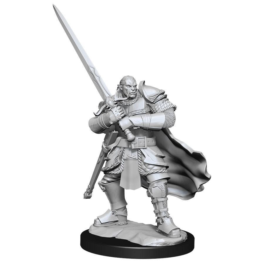 M Half-Orc Paladin Miniatures WizKids   