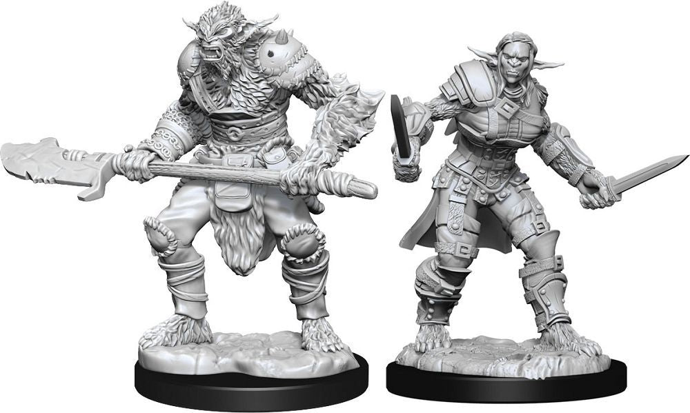 Bugbear Barbarian & Rogue Miniatures WizKids