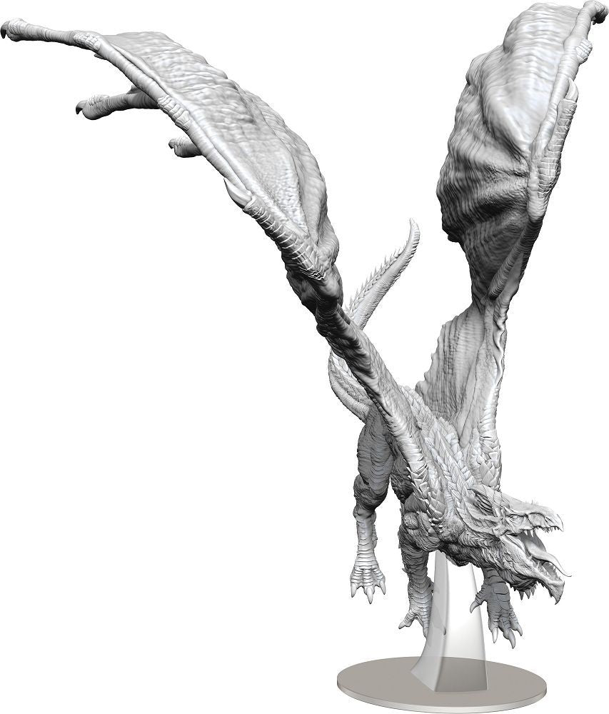 90325 Adult White Dragon Miniatures WizKids