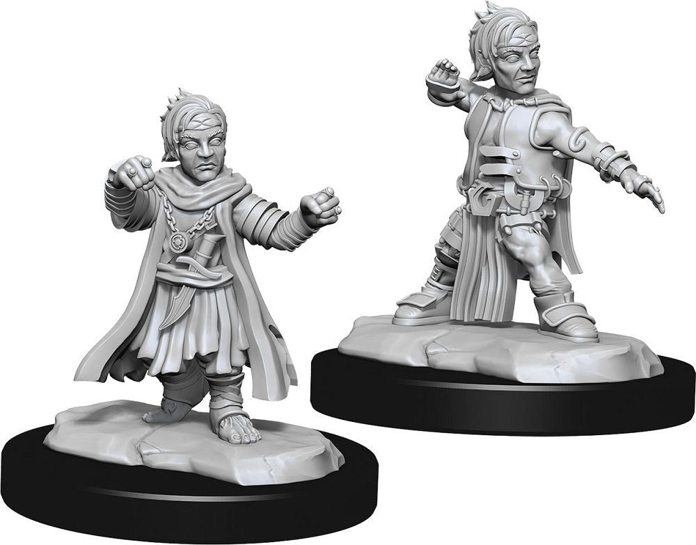 Pathfinder Deep Cuts: Halfling Monk Male Miniatures WizKids   