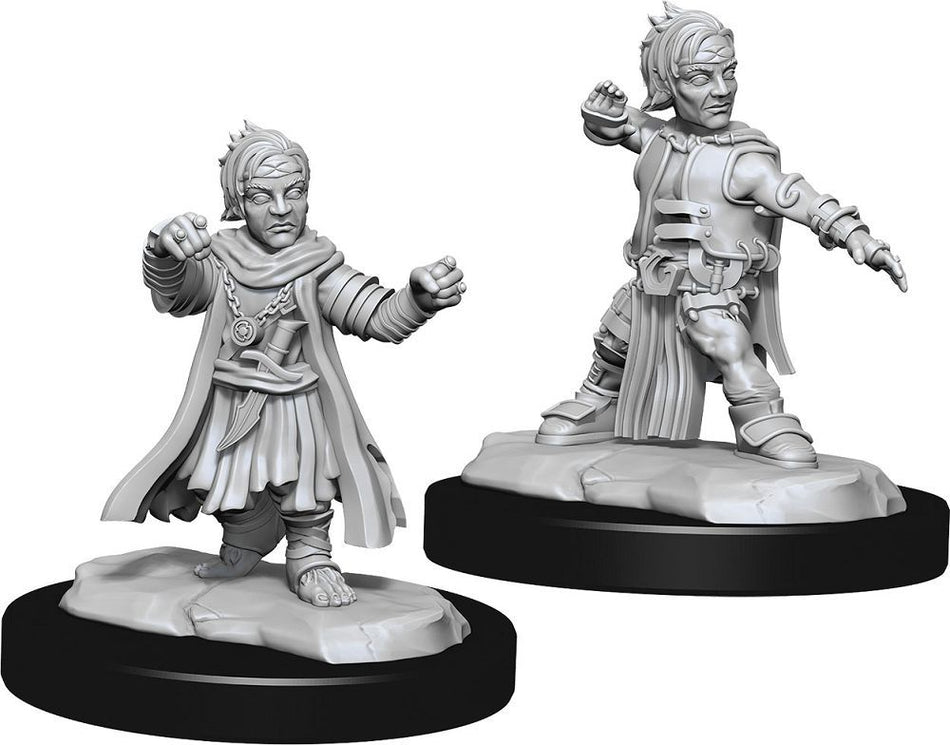 Pathfinder Deep Cuts: Halfling Monk Male Miniatures WizKids   