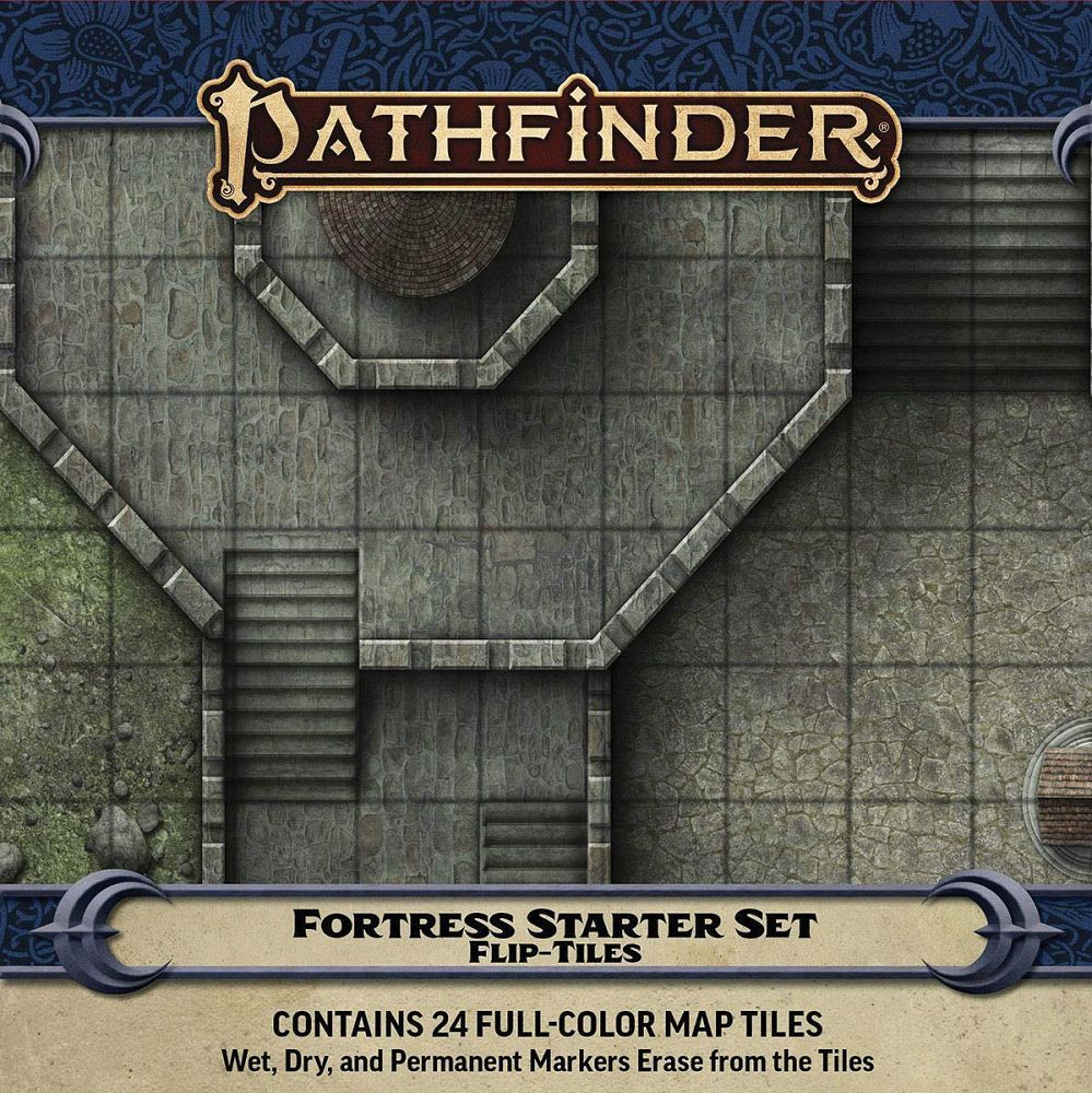PF Flip Tiles - Fortress Starte RPG Maps Paizo   